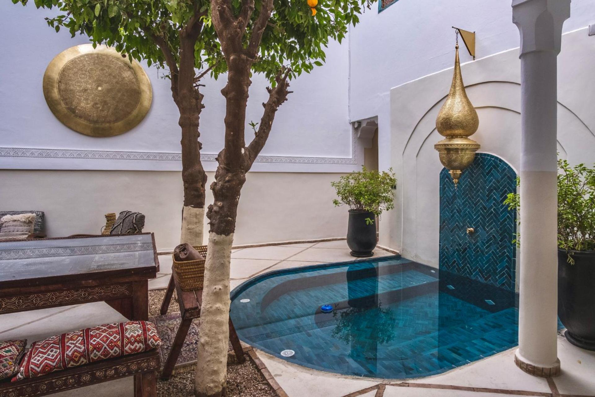 Riad Villa Berna Under Swiss Management Маракеш Екстериор снимка